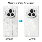 For Honor Magic6 Pro Back Cover with Camera Lens Cover(White)
