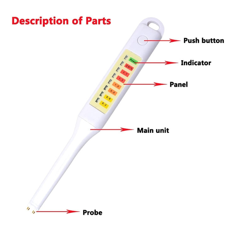 Salinity Analyzer Meter Salty Check Food Salinometer Water-resistant Salt Tester (NS01)