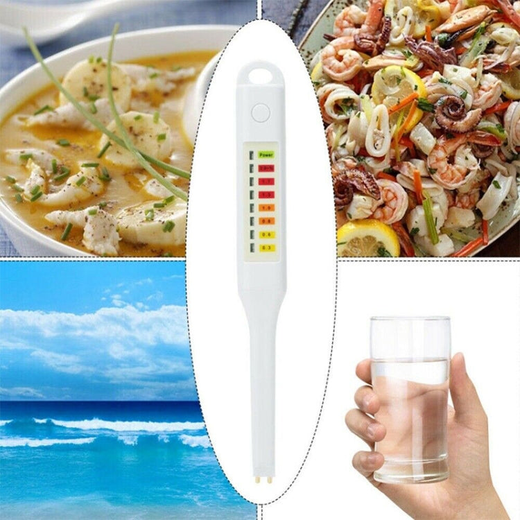 Salinity Analyzer Meter Salty Check Food Salinometer Water-resistant Salt Tester (NS01)