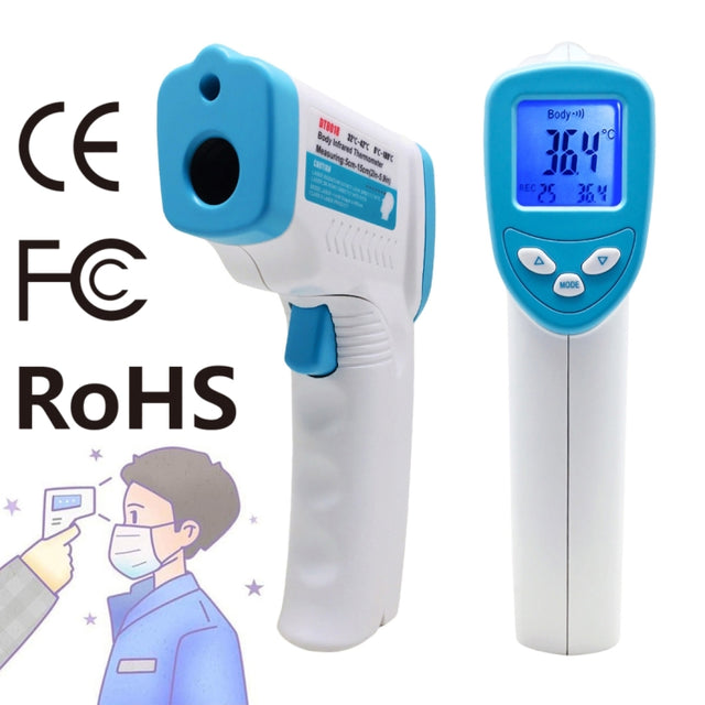 DT8018 Non-contact Forehead Body Infrared Thermometer, Temperature Range: 32.0 Degree C