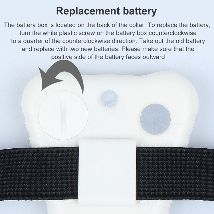 Ultrasonic Bark Stop Collar(White)