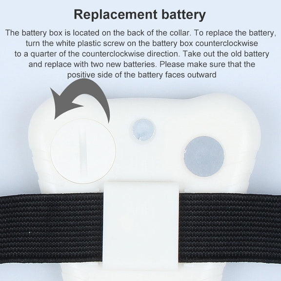 Ultrasonic Bark Stop Collar(White)