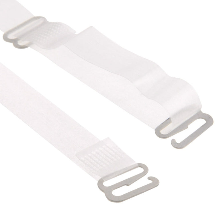 5pcs Invisible Bra Shoulder Strap Ladies Replacement(Transparent)