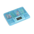 Portable Transparent Travel Pills Reminder Multi-Alarm(Baby Blue) - free shipping - PMC TechLife - Order now!