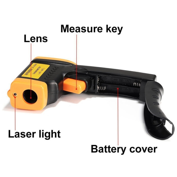 Infrared Thermometer, Temperature Range: -50