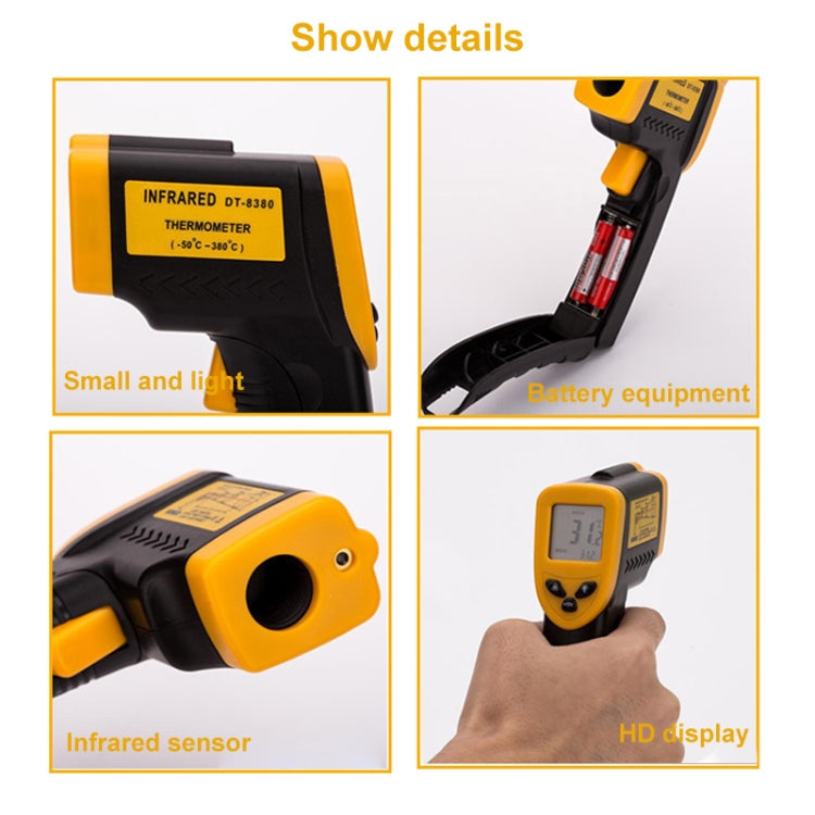 Infrared Thermometer, Temperature Range: -50