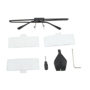 1.5X / 2.5X / 3.5X Magnifier Glasses with LED Light(Black)