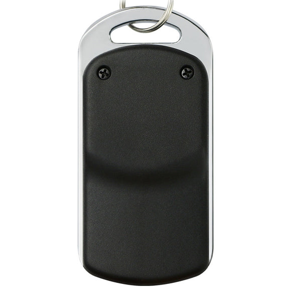 315MHz Metal Learning Code 4 Keys Remote Control for Car Garage Door (Black + Silver)