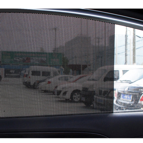 2 PCS Car Styling UV Protection Electrostatic Stickers