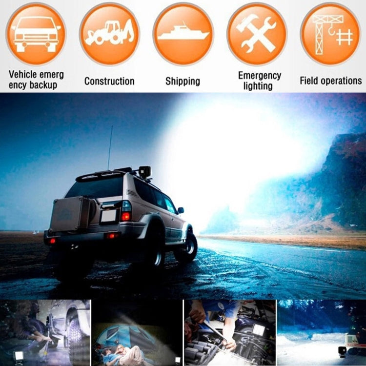 18W 6 LED White Light Condenser Engineering Lamp / Water-resistant IP67 SUVs Light, DC 10-30V(Black)