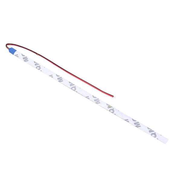 10 PCS 30cm 15 LED Water-resistant Flexible Car Strip Light, DC 12V(Ice Blue Light)