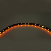 10 PCS 30cm 15 LED Water-resistant Flexible Car Strip Light, DC 12V(Orange Light)