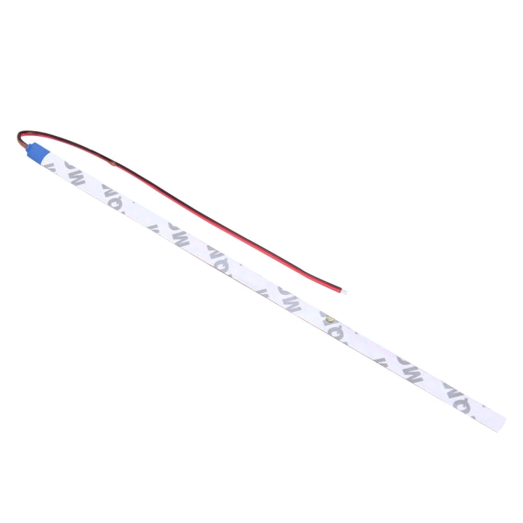 10 PCS 30cm 15 LED Water-resistant Flexible Car Strip Light, DC 12V(Red Light)
