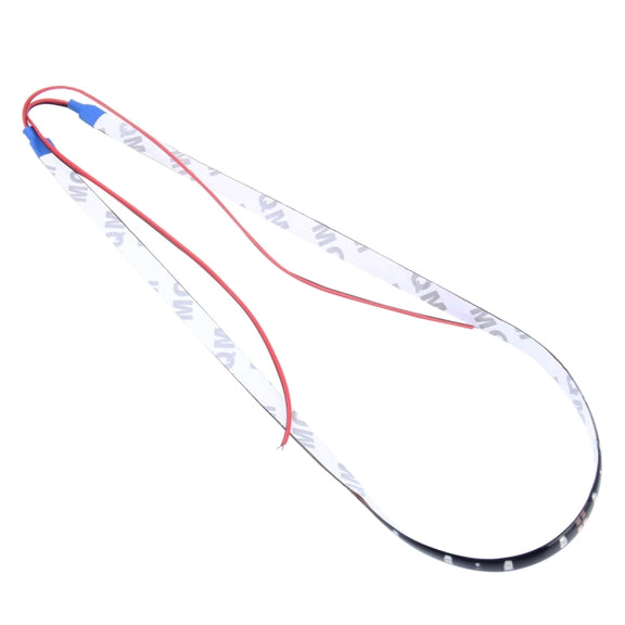 10 PCS 60cm 30 LED Water-resistant Flexible Car Strip Light, DC 12V(Green Light)