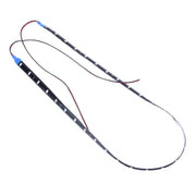 10 PCS 60cm 30 LED Water-resistant Flexible Car Strip Light, DC 12V(Purple Light)