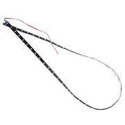 5 PCS 90cm 45 LED Water-resistant Flexible Car Strip Light, DC 12V(White Light)