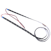 5 PCS 120cm 60 LED Water-resistant Flexible Car Strip Light, DC 12V(Blue Light)