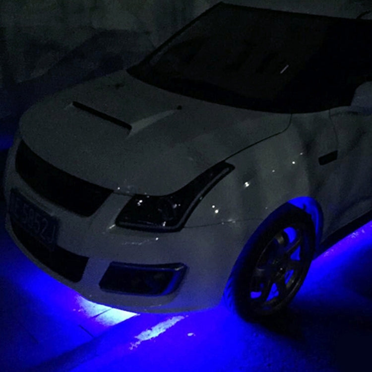 5 PCS 120cm 60 LED Water-resistant Flexible Car Strip Light, DC 12V(Blue Light)