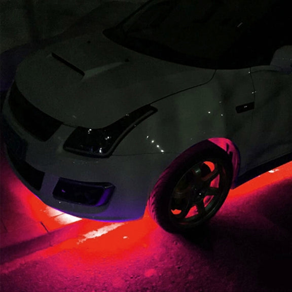 5 PCS 120cm 60 LED Water-resistant Flexible Car Strip Light, DC 12V(Red Light)