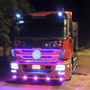 2 PCS 3W  Water-resistant Eagle Eye light LED Light for Vehicles, Cable Length: 60cm(Ice Blue Light)