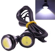 2 PCS 2x 3W 120LM Waterproof Eagle Eye light  White LED Light for Vehicles, Cable Length: 60cm(Black) - Eagle Eye Lamps by PMC TechLife | Online Shopping South Africa | PMC TechLife | Buy Now Pay Later Mobicred