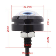 2 PCS  22.5mm 1.5W 150LM White Light 3 LED SMD 5630 Spotlight Eagle Eye Light Daytime Running Light for Vehicles