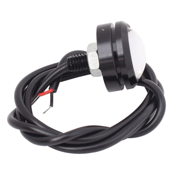 2 PCS  22.5mm 1.5W 150LM White Light 3 LED SMD 5630 Spotlight Eagle Eye Light Daytime Running Light for Vehicles