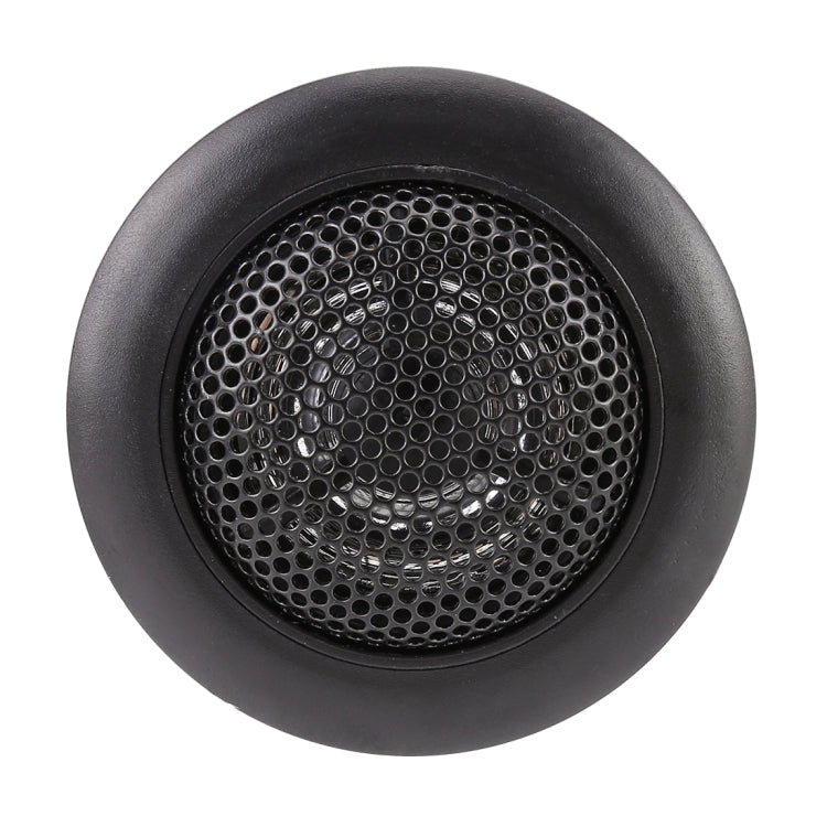 2 PCS 500W High Efficiency Mini Dome Tweeter Speakers for Car Audio System(Black)