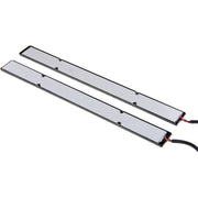 2 PCS 6W*2 DRL LED ICE Blue Light Bar Car Light Source Water-resistant Daytime Running Lights, DC 12V