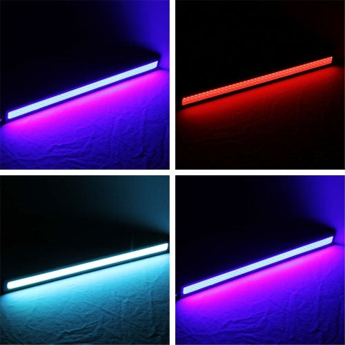 2 PCS 6W*2 DRL LED ICE Blue Light Bar Car Light Source Water-resistant Daytime Running Lights, DC 12V