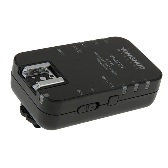 YONGNUO YN622N-KIT i-TTL Wireless Flash Trigger Controller + Transceiver Kit for Nikon Camera