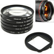 6 in 1 58mm Close-Up Lens Filter Macro Lens Filter + Filter Adapter Ring for GoPro HERO3 - Lens Filter by PMC TechLife | Online Shopping South Africa | PMC TechLife | Buy Now Pay Later Mobicred
