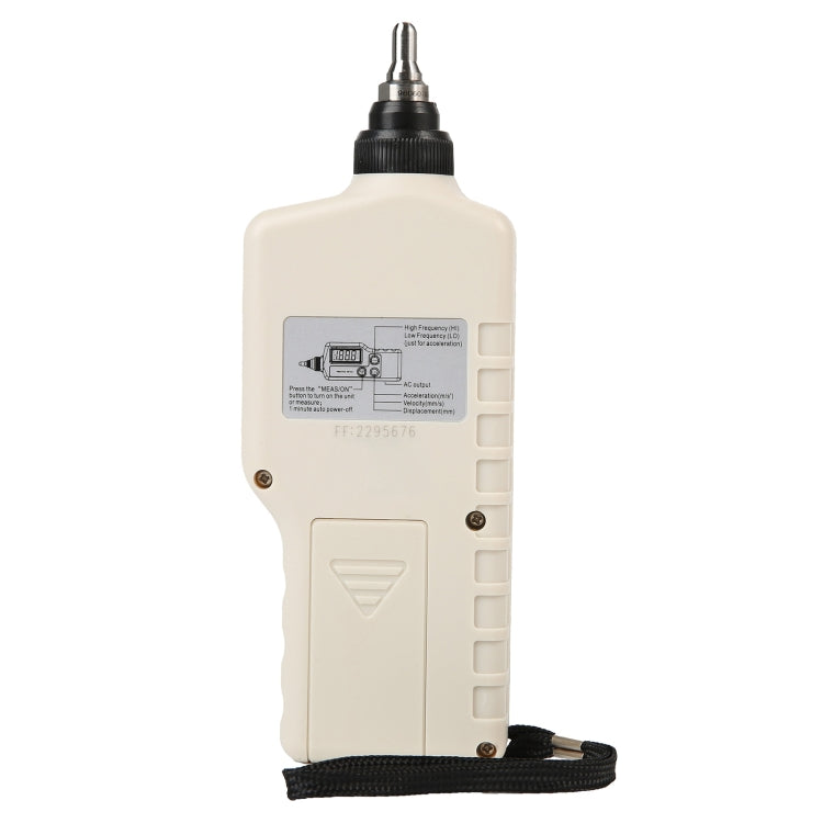 BENETECH GM63A Vibration Meter Digital Tester Vibrometer Analyzer Acceleration Velocity(White)