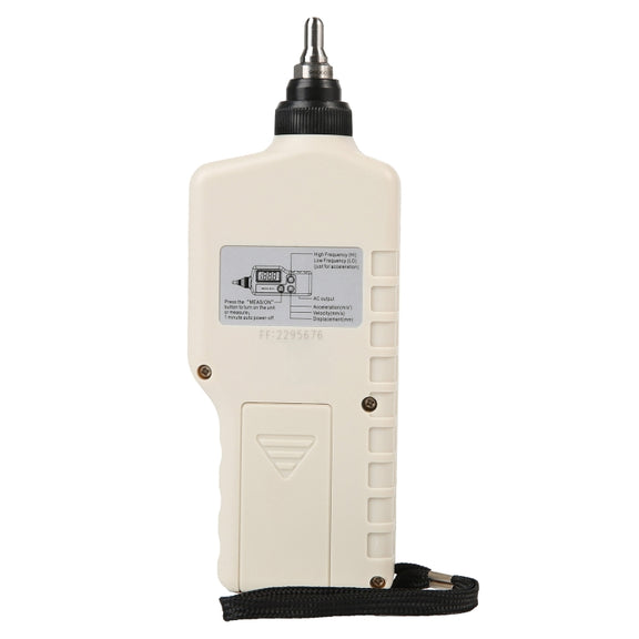 BENETECH GM63A Vibration Meter Digital Tester Vibrometer Analyzer Acceleration Velocity(White)