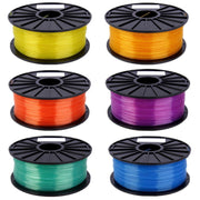 PLA 1.75 mm Transparent 3D Printer Filaments(Yellow)
