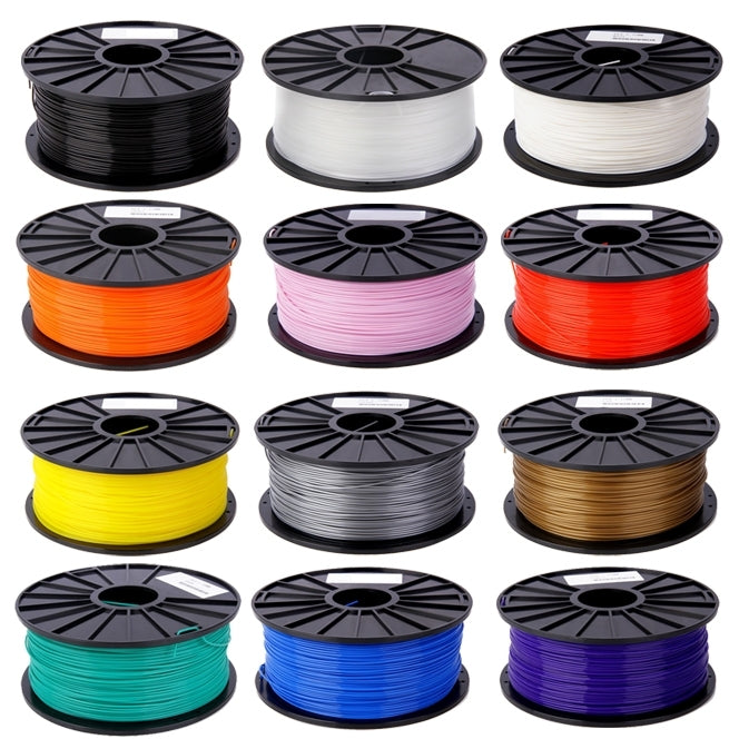ABS 1.75 mm Color Series 3D Printer Filaments, about 395m(Blue)