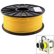 ABS 3.0 mm Fluorescent 3D Printer Filaments, about 135m(Yellow)