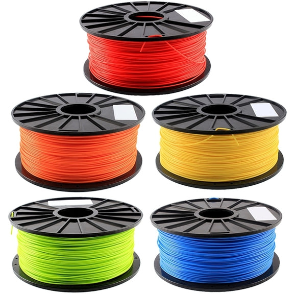 ABS 3.0 mm Fluorescent 3D Printer Filaments, about 135m(Orange)