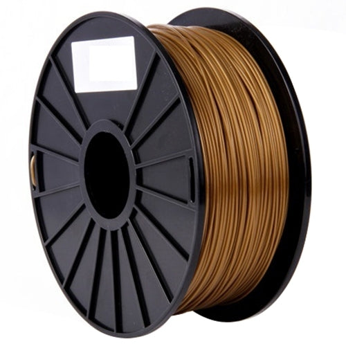 PLA 3.0 mm Color Series 3D Printer Filaments, about 115m(Gold)