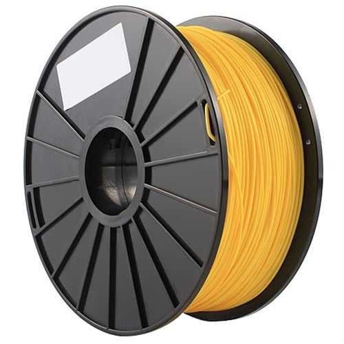 PLA 3.0 mm Fluorescent 3D Printer Filaments, about 115m(Yellow)