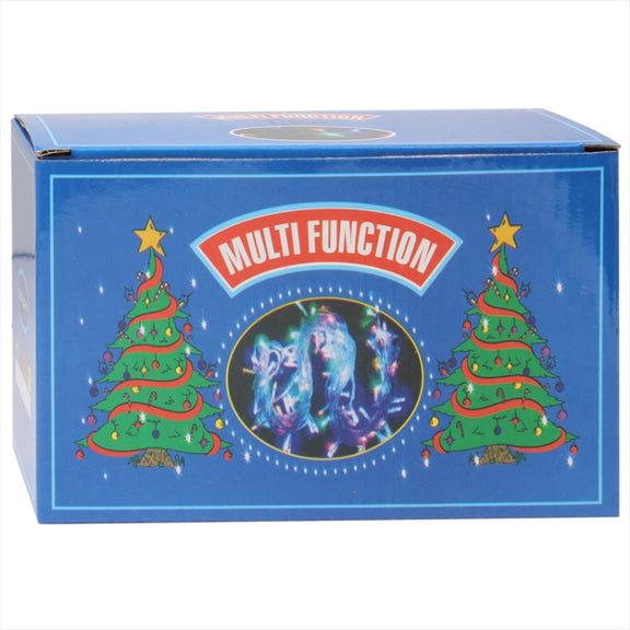 10m String Decoration Light , For Christmas Party, 100 LED, 8 Display Modes,  AC 220V(Blue)