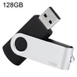 128GB Twister USB 2.0 Flash Disk(Black) - USB Flash Drives by PMC TechLife | Online Shopping South Africa | PMC TechLife | Buy Now Pay Later Mobicred