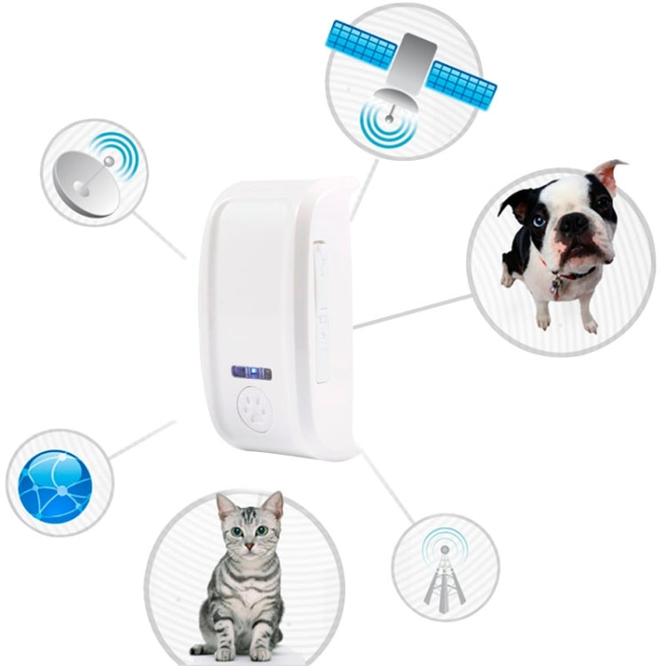 KH-909 Universal IPX6 Water-resistant GPS Tracker for Pet / Kid / the Aged (White + Black)