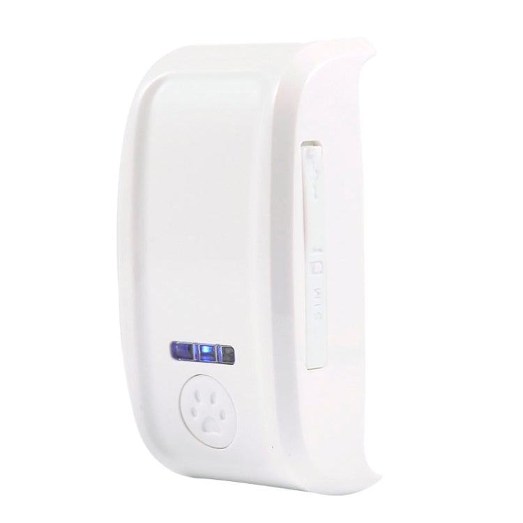 KH-909 Universal IPX6 Water-resistant GPS Tracker for Pet / Kid / the Aged (White + Black)