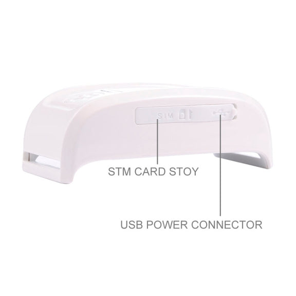 KH-909 Universal IPX6 Water-resistant GPS Tracker for Pet / Kid / the Aged (White + Black)