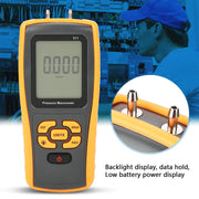 BENETECH GM511 LCD Display Pressure Manometer(Yellow)