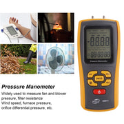 BENETECH GM511 LCD Display Pressure Manometer(Yellow)