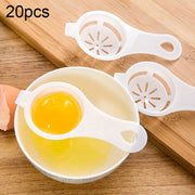 20pcs Separator for Egg White and Yolk(White)