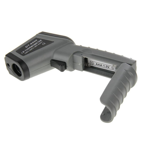 DT-8500 LCD Digital Infrared Thermometer, Temperature Range: -50-500 Celsius Degree(Grey)