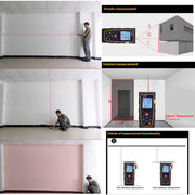 CP-80S Digital Handheld Laser Distance Meter, Max Measuring Distance: 80m
